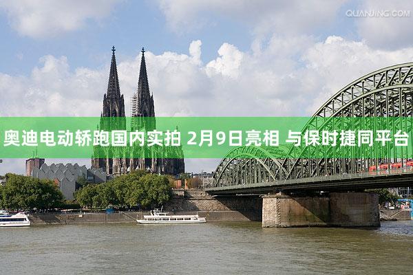 奥迪电动轿跑国内实拍 2月9日亮相 与保时捷同平台