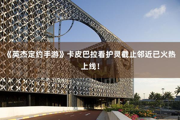 《英杰定约手游》卡皮巴拉看护灵截止邻近已火热上线!